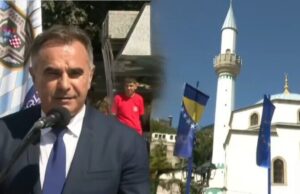 Hrvatski general Stanko Sopta u Jajcu prekinuo govor zbog ezana: “Pričekat ćemo naše partnere”